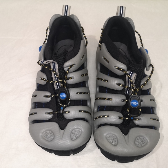 Mion GSR Sandals Shoes Rubber Slip On Clogs Grey s - Picture 11 of 16